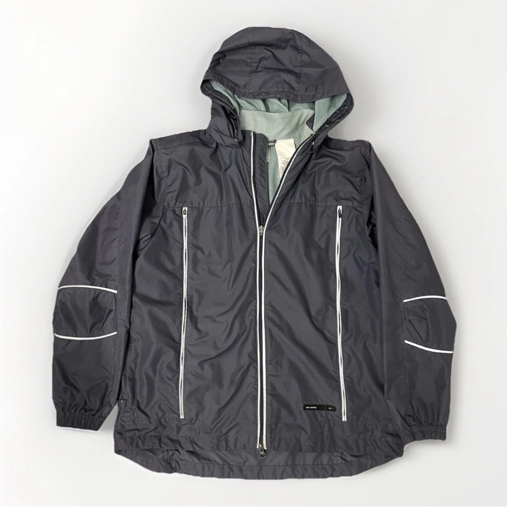 Nike Women's Running Jacket, Gray, Reflective Strips